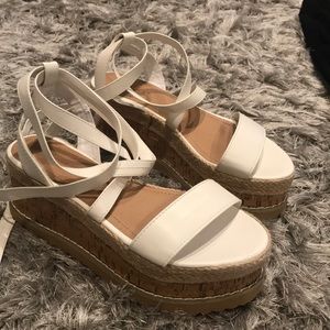 Ankle tie up Nasty gal sandals